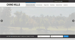 Desktop Screenshot of livinginchinohills.com